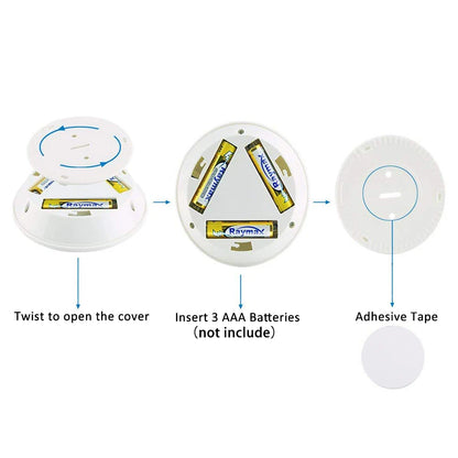 Super Bright Wireless LED Night Light with Remote Control /Dimmable