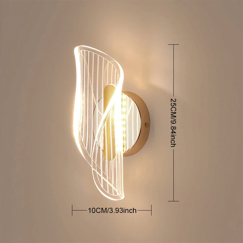 LED Nordic Style Sconce Light