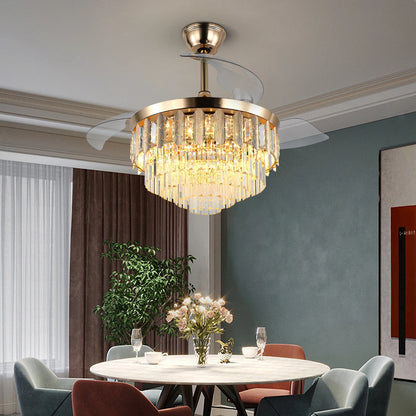 Modern Smart APP Ceiling Fan With Led Light