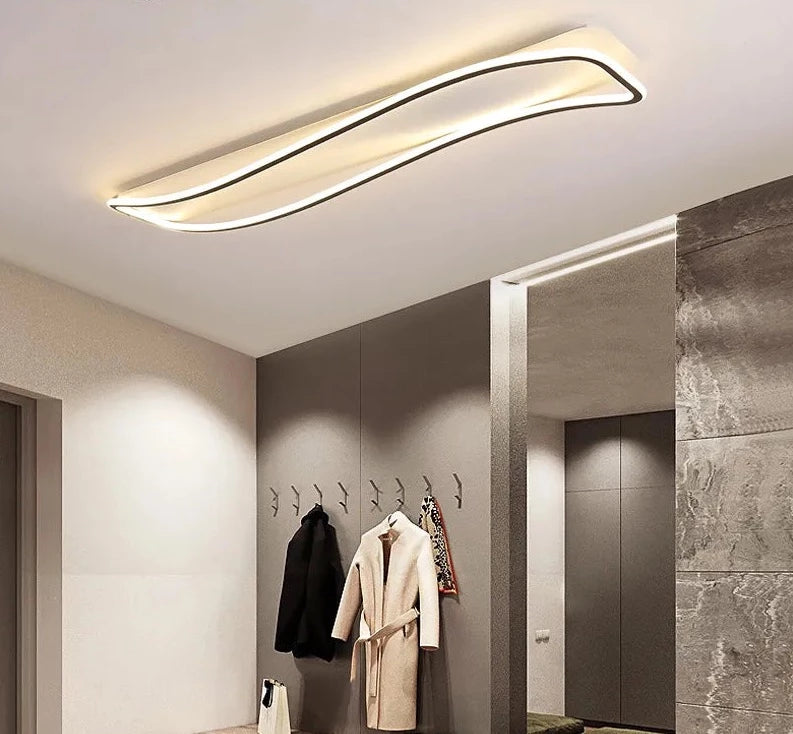 Luces de techo Led, decoración moderna del hogar para sala de estar, dormitorio, entrada, pasillo, balcón, pasillo, lámpara de interior