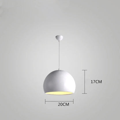 Simple Black & White ball Pendant lights