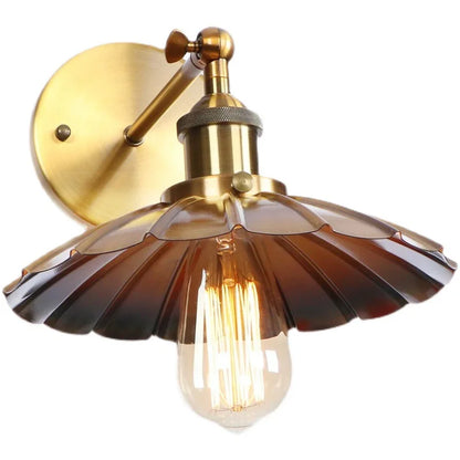 Bronze American Retro Iron scones light