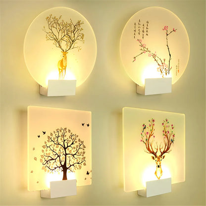 Nordic Creative LED Mural Wall Lights