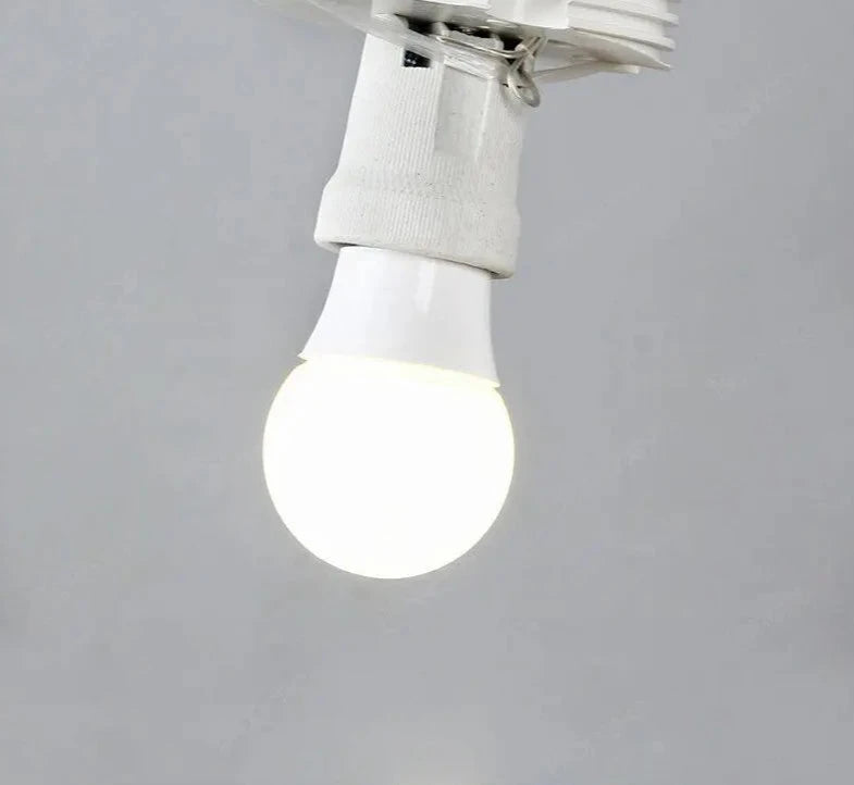 LED Milk White Globe Glass sconce light