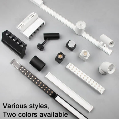 Slim Magnetic Track Light System