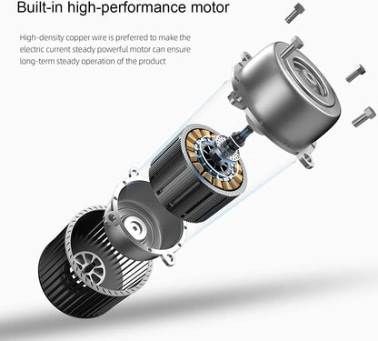 Control Retractable Ceiling Fan With LED Light and Bluetooth Speaker