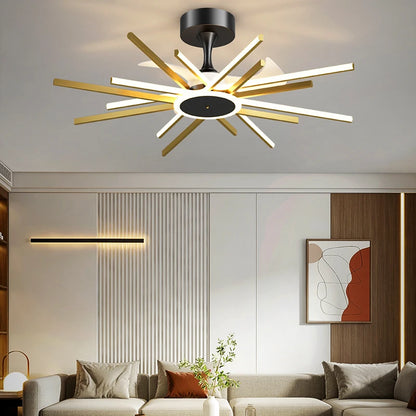 New design LED ceiling fan