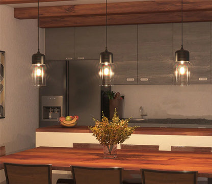 Luces colgantes de cristal LED de 4 estilos.