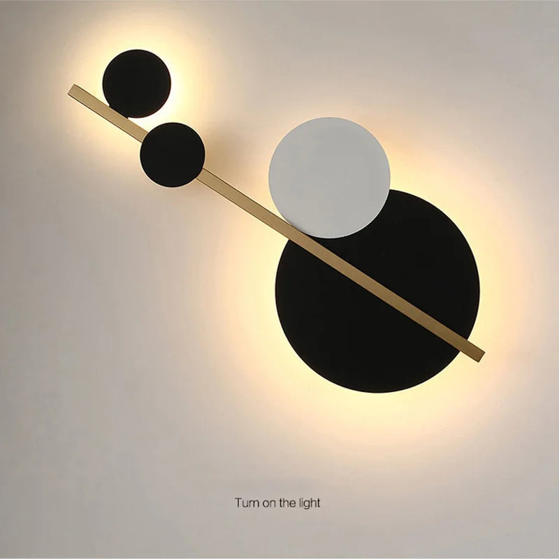 Led Nordic Creative Art sconce light