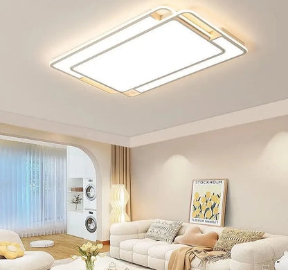 Double stack led flush mount lighting