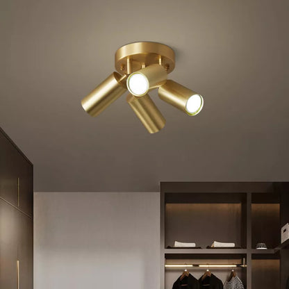 Golden Adjustable Lampshades
