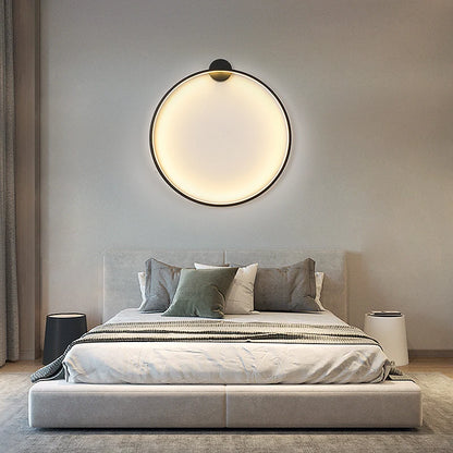 Aluminum Circle sconce light