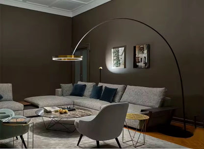 Nordic Led Designer Fishing Floor Lamp