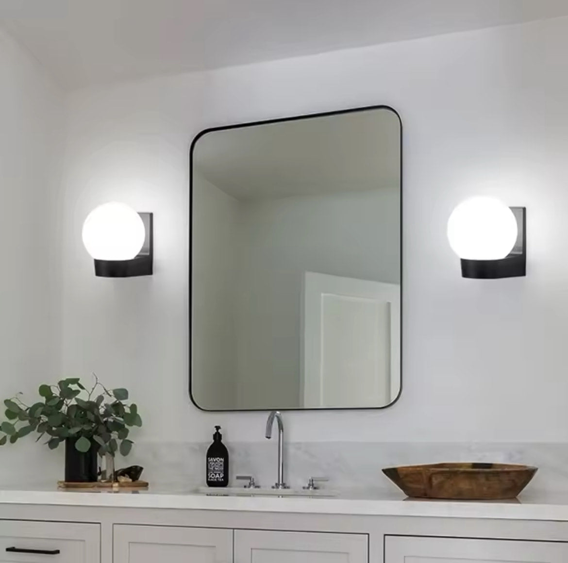 LED Outdoor Waterproof PC Wall Lamp