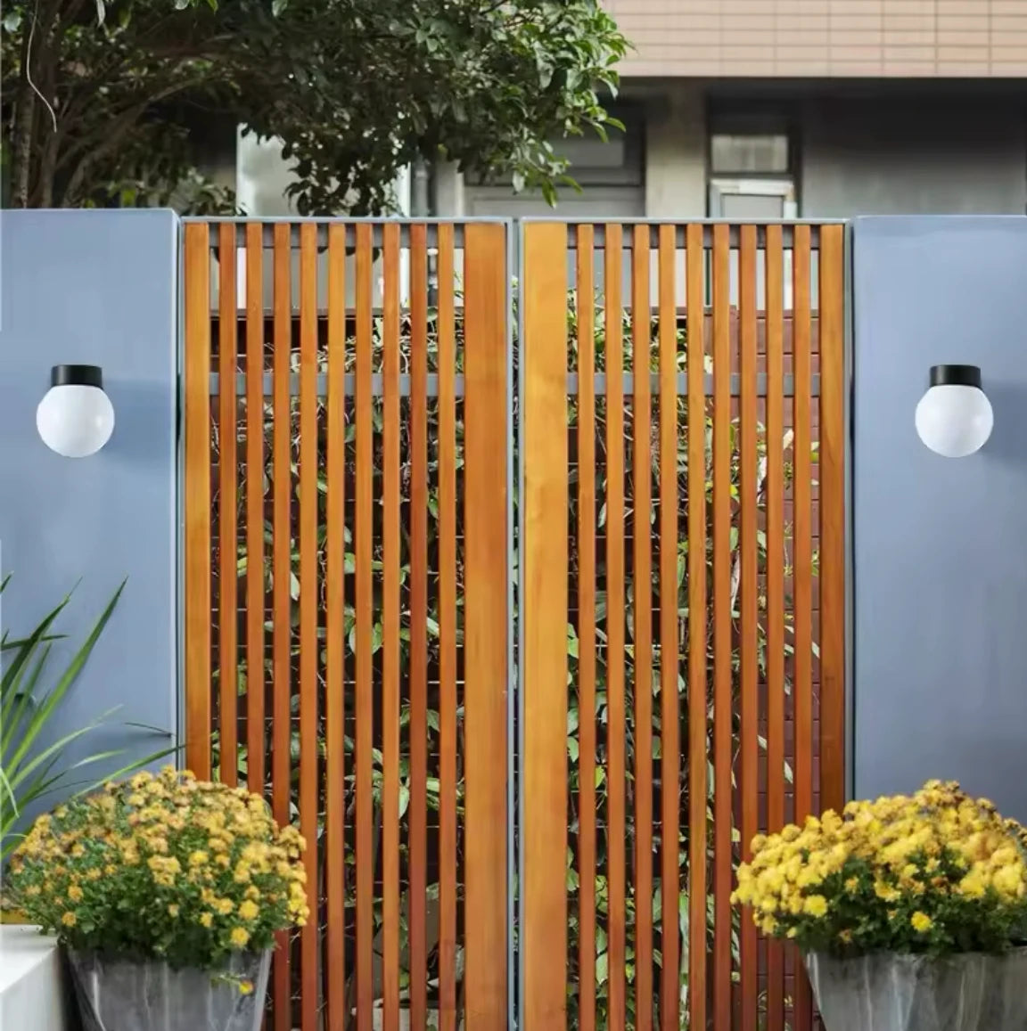 LED Outdoor Waterproof PC Wall Lamp