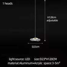 Lámpara colgante lineal moderna para escalera, lámpara colgante para sala de estar, comedor, lámparas de techo, luz Led colgante para Villa dúplex